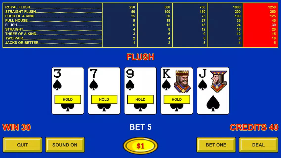 Jacks Or Better - Casino应用截图