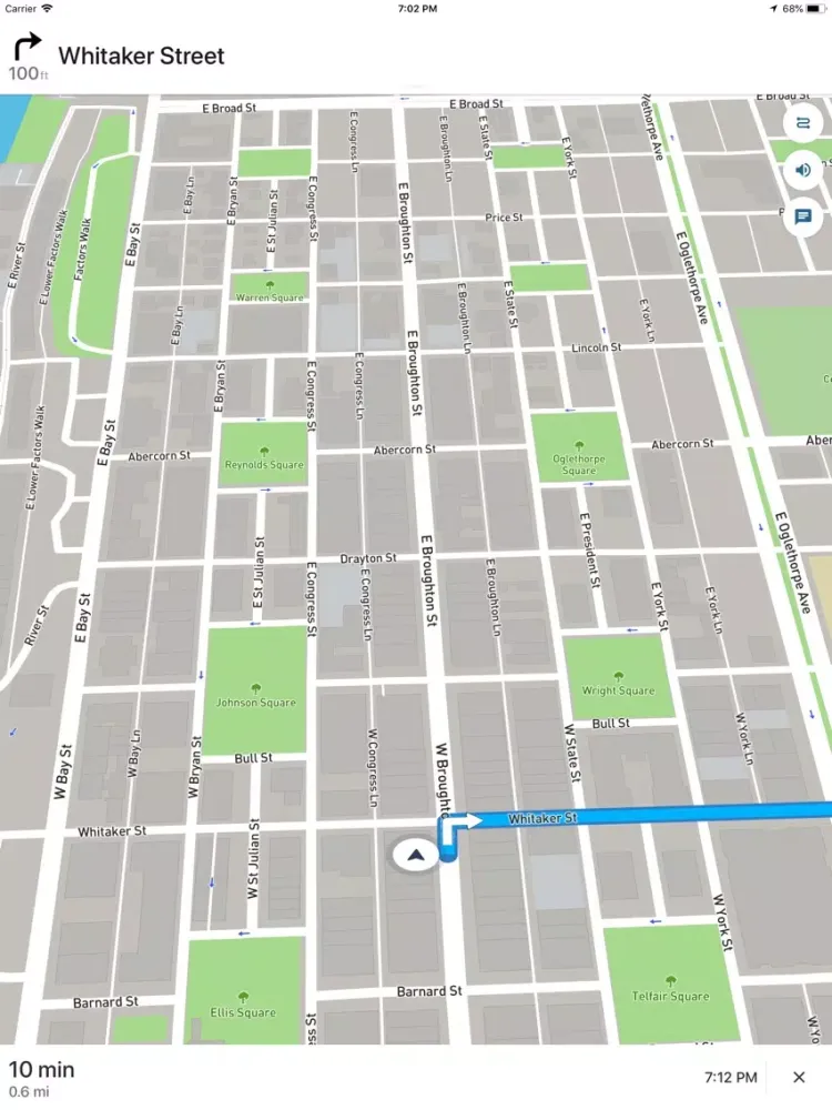Savannah Ghost Map iPad 应用截图