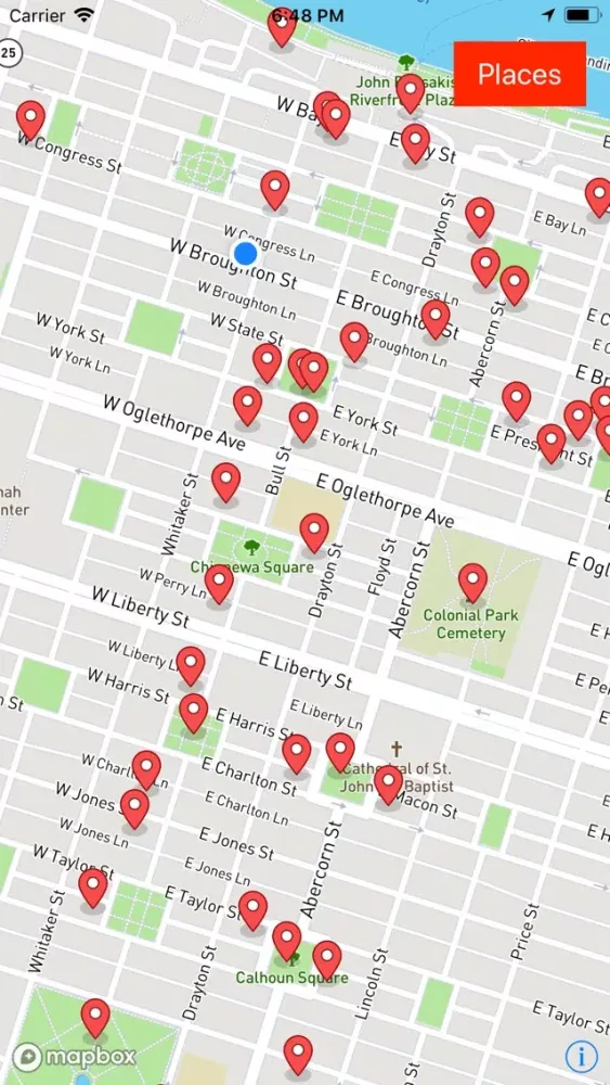 Savannah Ghost Map应用截图