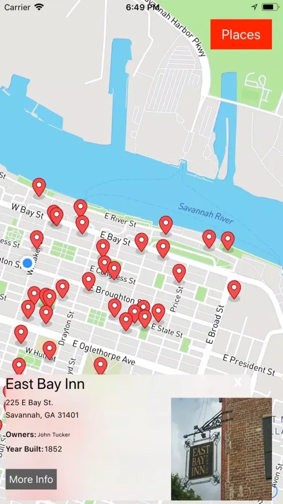 Savannah Ghost Map应用截图