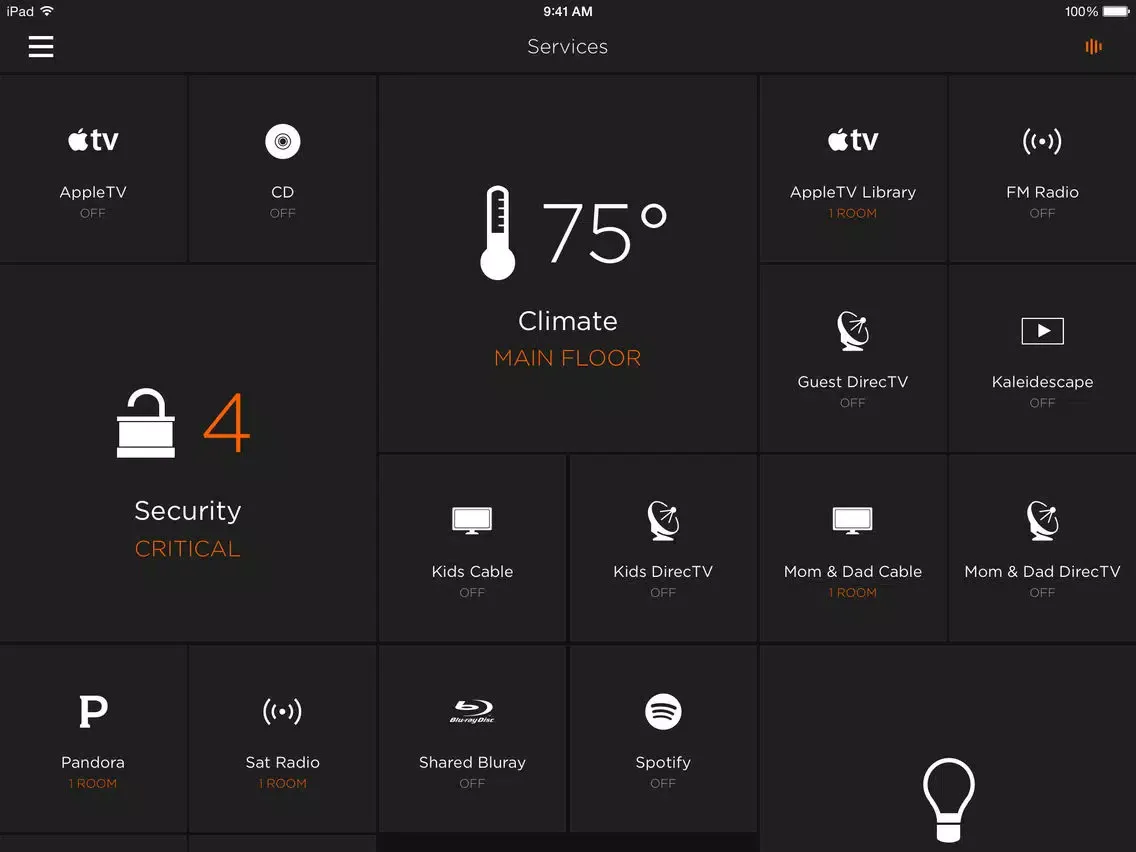 Savant Pro 7 iPad  स्क्रीनशॉट