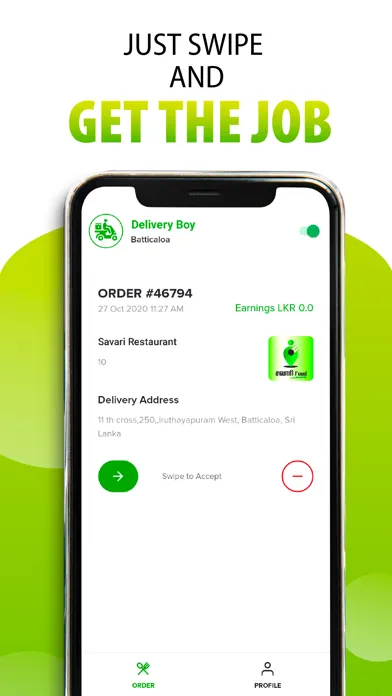 Savari Food Delivery スクリーンショット