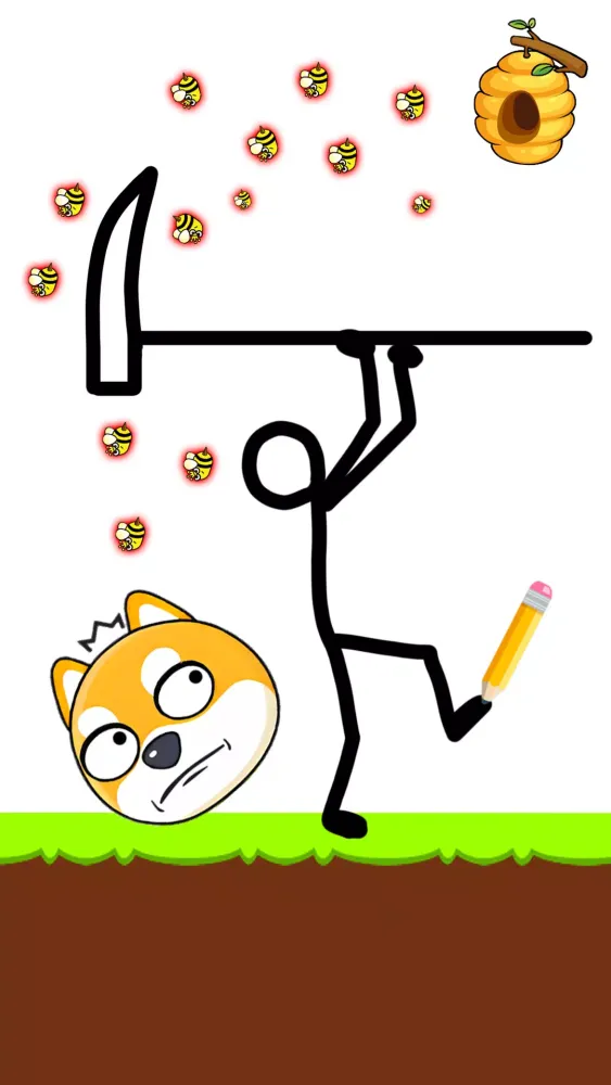 Draw To Save The Dog Screenshots