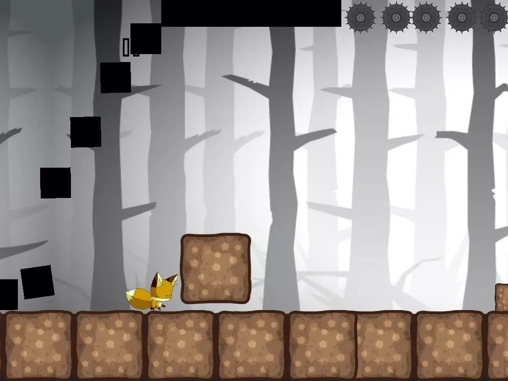 Ảnh chụp màn hình của Save The Tiny Fox - Spooky Forrest Endless Run iPad 