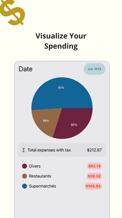 Tangkapan layar ReceiptSight: Expense Tracker