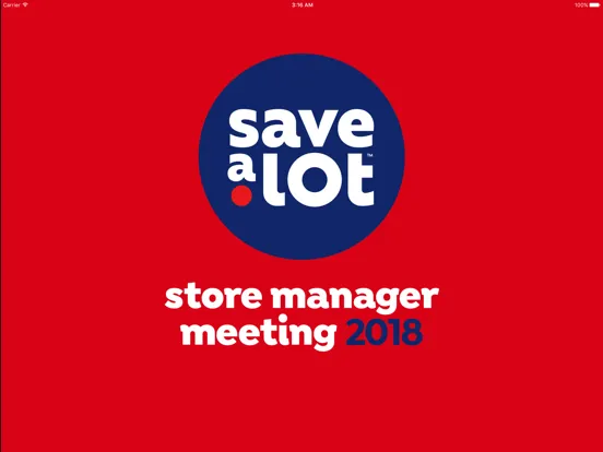 SAL Store Manager Meeting iPad  스크린샷