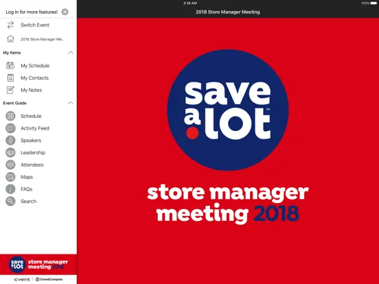 SAL Store Manager Meeting iPad  스크린샷