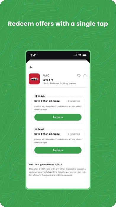 SaveAround Deals سکرین شاٹس