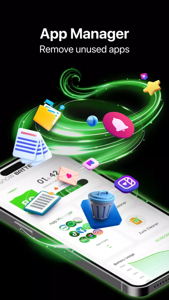 Screenshot di Battery Health - Snow Battery