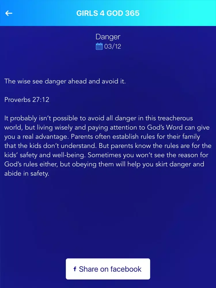 Girls 4 God 365 iPad  Screenshots