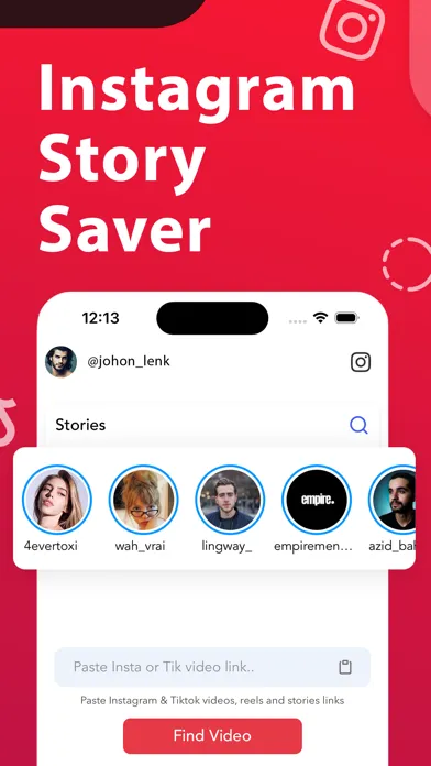 Capturas de pantalla de Story Saver : Save & Repost