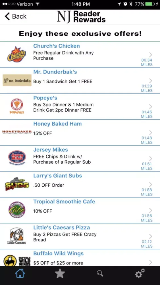 NJ Reader Rewards应用截图