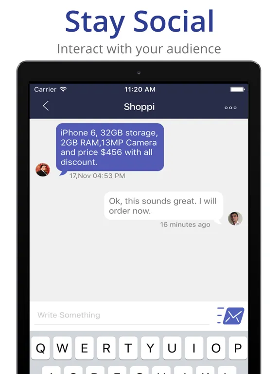Shoppi GO: Next-Generation POS iPad 应用截图