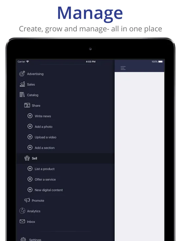 Shoppi GO: Next-Generation POS iPad 应用截图