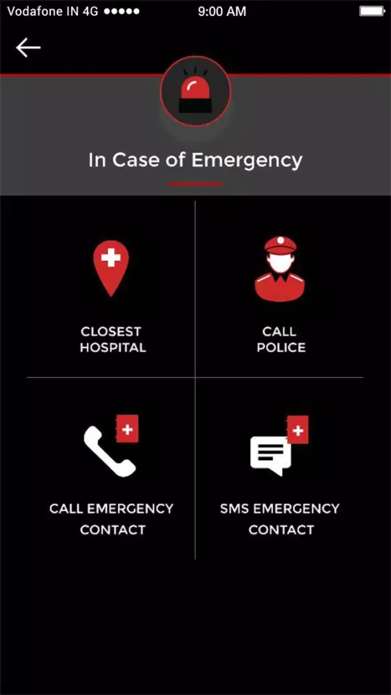 Captures d'écran de Vodafone-SaveLIFE Road Safe