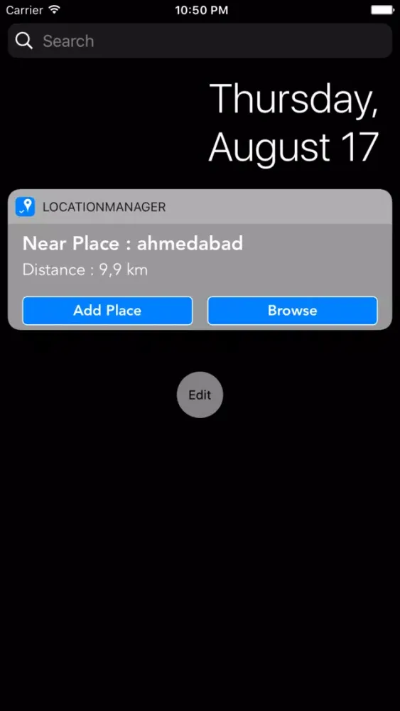 Location Manager سکرین شاٹس