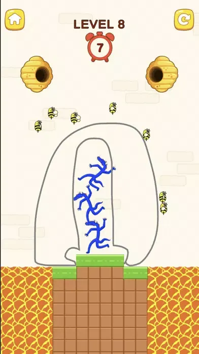تصاویر Save My Blue Friends Monster
