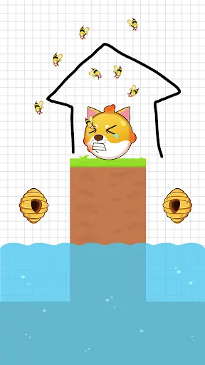 Dog Rescue - Draw To Save স্ক্রিনশট