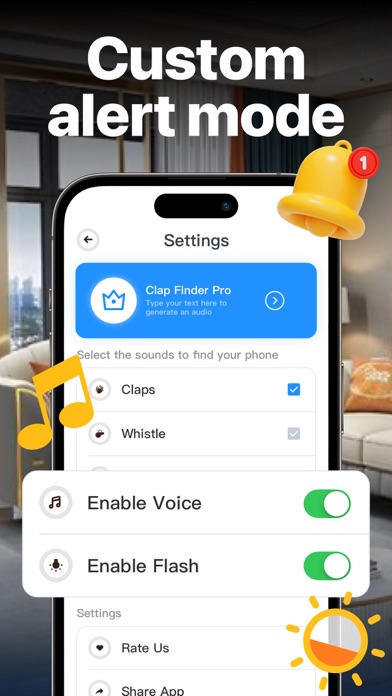 Clap to Find Phone - Clapper سکرین شاٹس