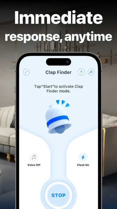 Tangkapan skrin Clap to Find Phone - Clapper