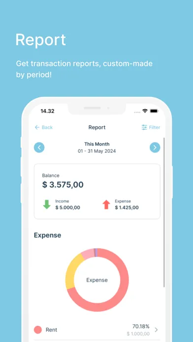 Saving Diary - Expense Tracker スクリーンショット