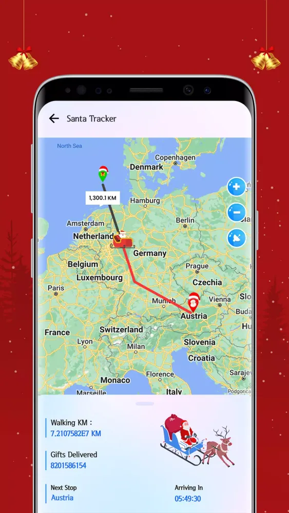 Santa Tracker Screenshots