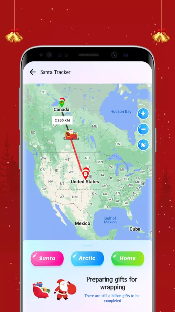 Santa Tracker Screenshots