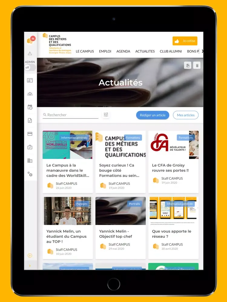 Capturas de pantalla de Resopro Hôtellerie Tourisme iPad 