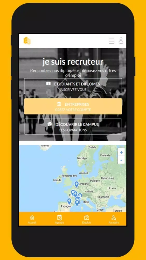Capturas de pantalla de Resopro Hôtellerie Tourisme