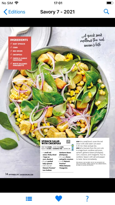 Savory Magazine by Stop & Shop Screenshots