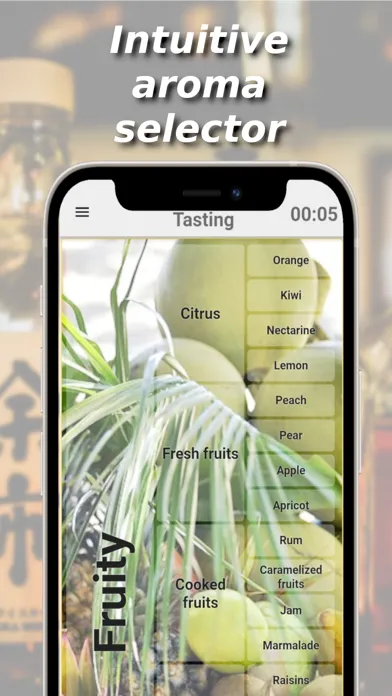 Screenshot di Savour Tasting