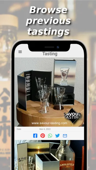 Screenshot di Savour Tasting