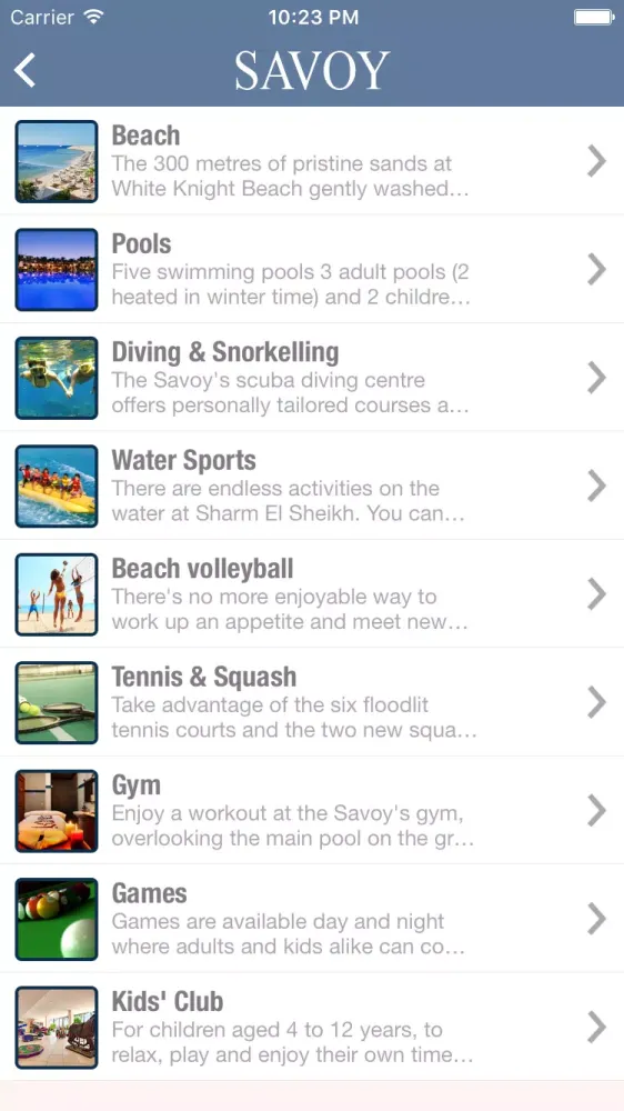 Savoy Sharm Group Screenshots