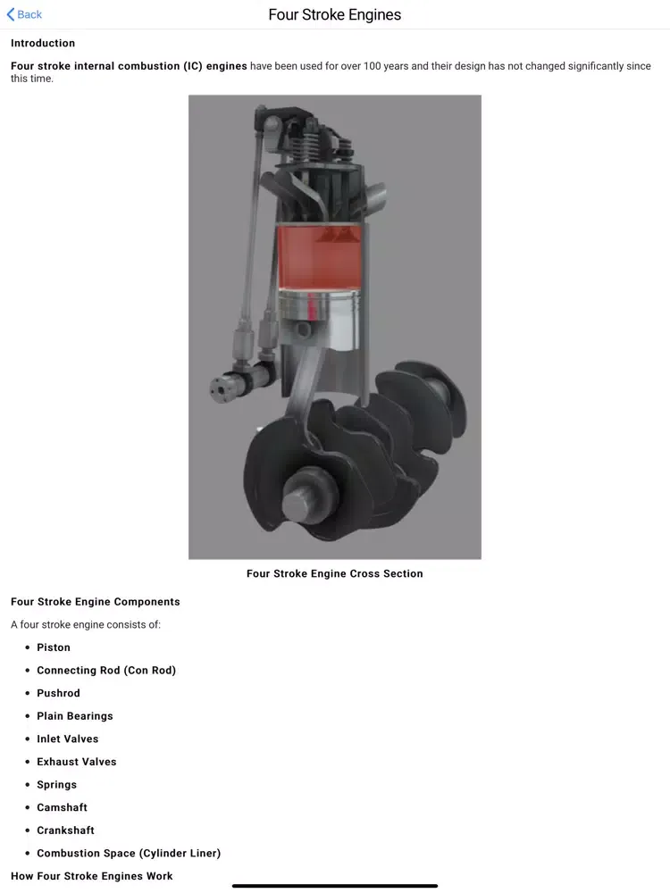 Zrzuty ekranu Engineering Encyclopaedia iPad 