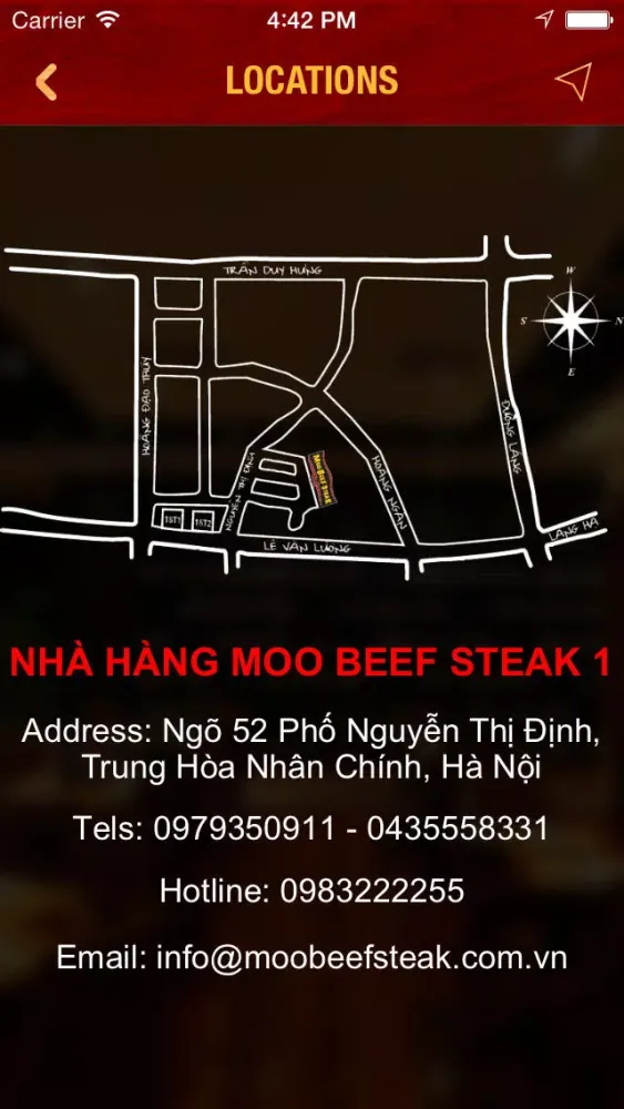 Moo Beef Steak سکرین شاٹس