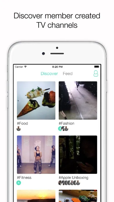 ภาพหน้าจอของ Airchnl : Social Video + Chat