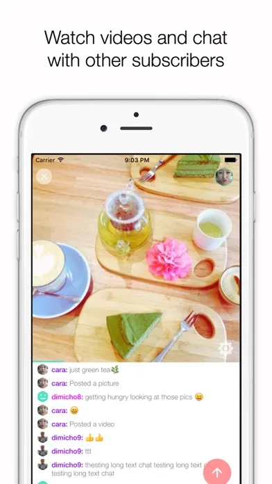 ภาพหน้าจอของ Airchnl : Social Video + Chat