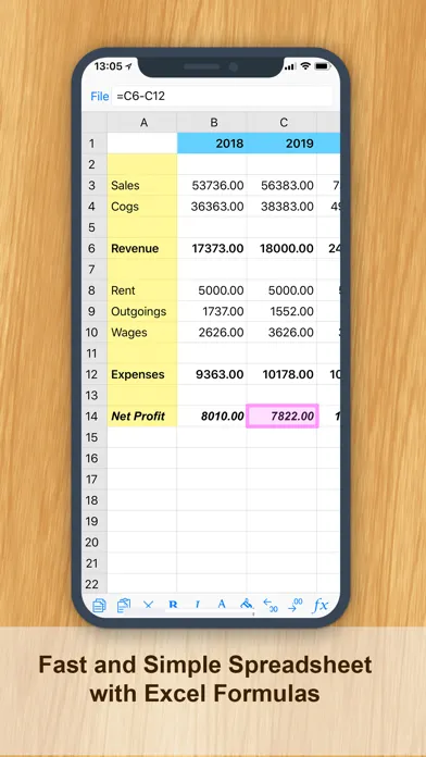 iSpreadsheet™ : Office Sheets স্ক্রিনশট