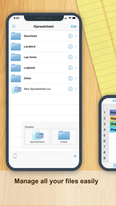 iSpreadsheet™ : Office Sheets স্ক্রিনশট