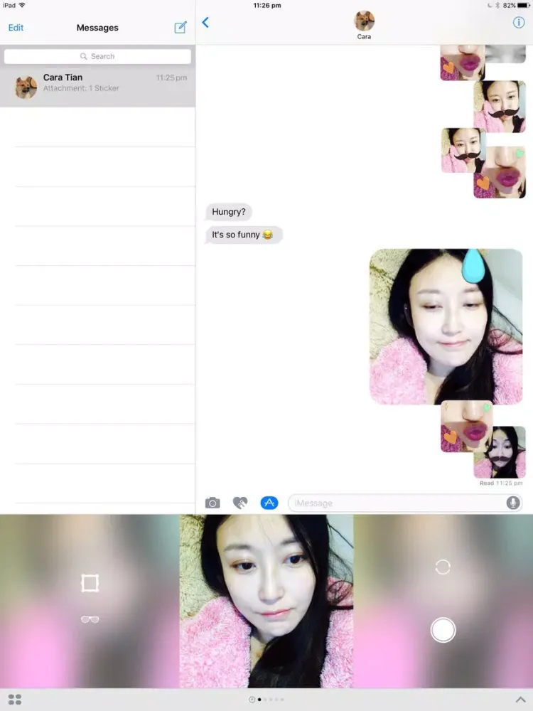 Sticker Booth : Animated GIF Stickers for iMessage iPad  Screenshots