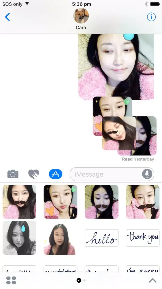 Sticker Booth : Animated GIF Stickers for iMessage Screenshots