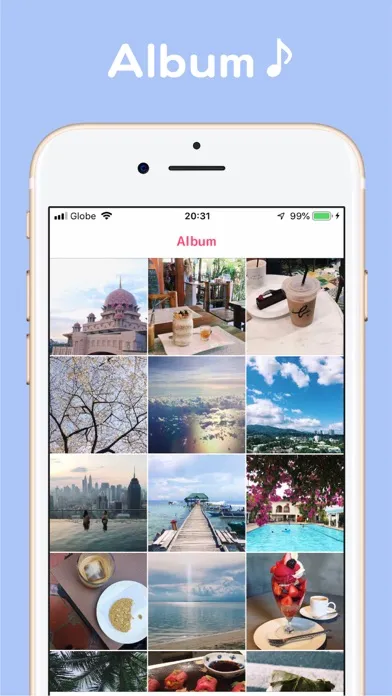 日記note - かわいいパスワード日記帳アプリ Screenshots