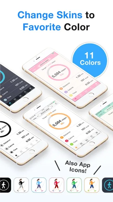 Pedometer - Steps Counter app स्क्रीनशॉट