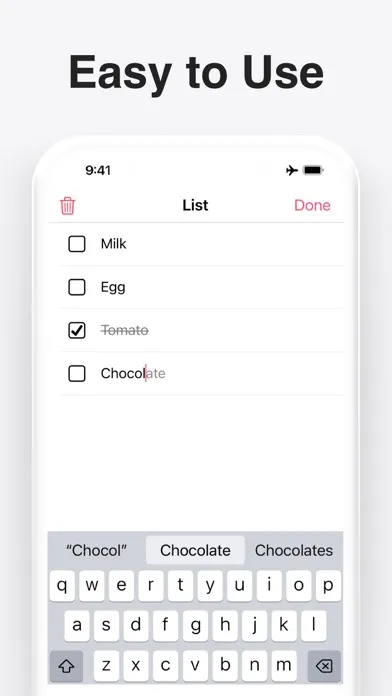 Shopping List: Simple Grocery স্ক্রিনশট