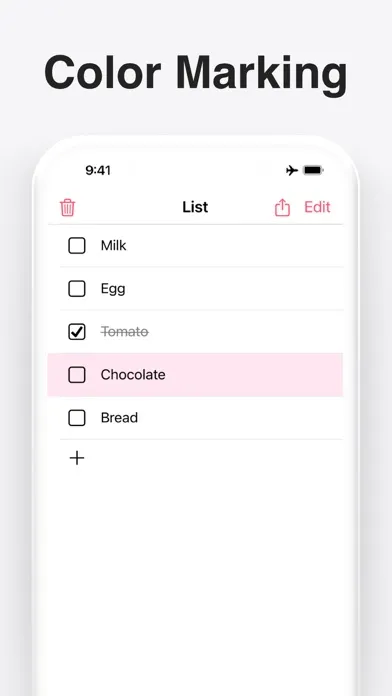 Shopping List: Simple Grocery স্ক্রিনশট