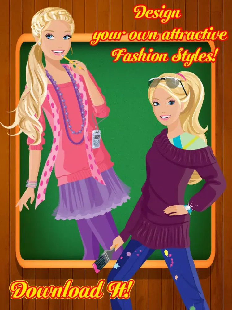 AAA High School Match Up Story - Cool Girl Makeover Game iPad  स्क्रीनशॉट