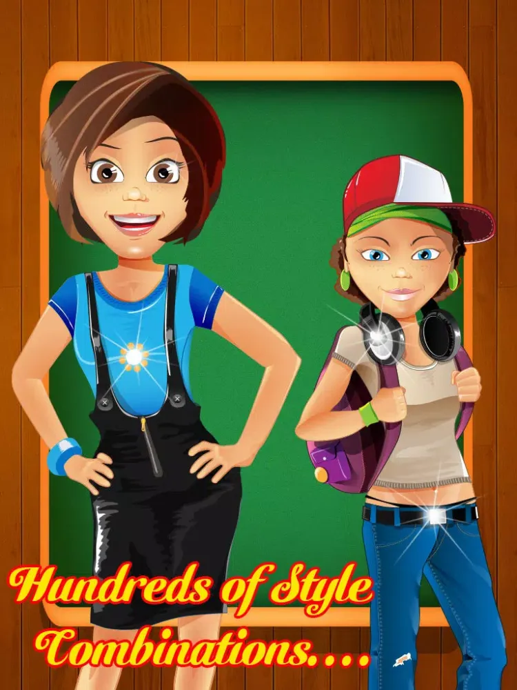 AAA High School Match Up Story - Cool Girl Makeover Game iPad  स्क्रीनशॉट
