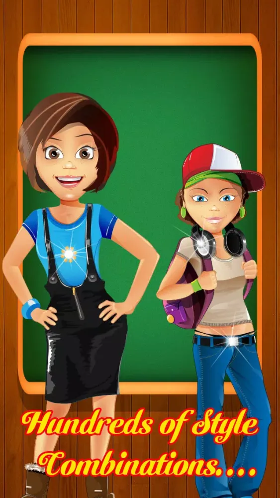 AAA High School Match Up Story - Cool Girl Makeover Game स्क्रीनशॉट