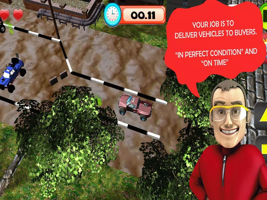 Massive 3D Monster truck Parking Simulator iPad  Screenshots