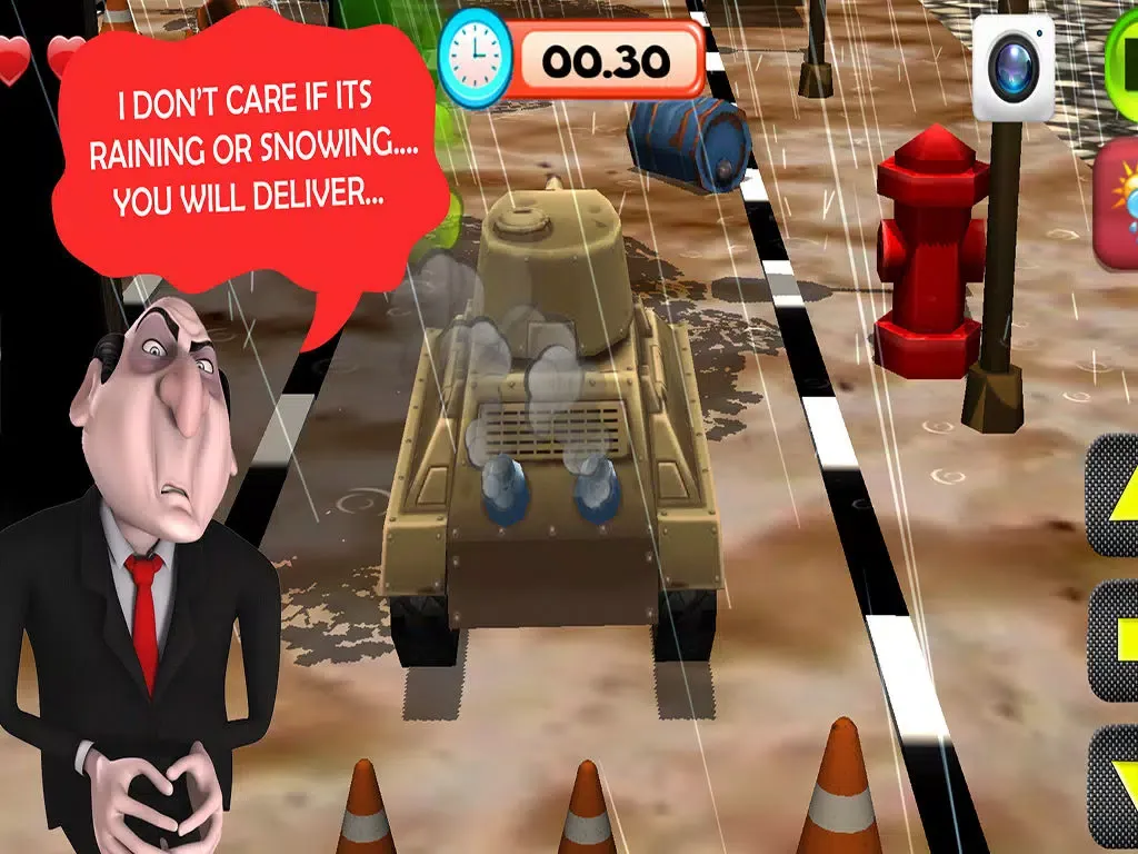 Captures d'écran de AAA Iron Tank Force Parking Wars Mania iPad 